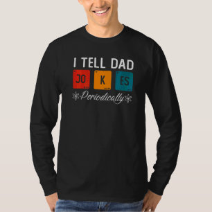 Camiseta Piadas do Pai dia de os pais Eu Digo Periodicidade