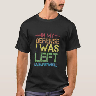 Camiseta Piadas Malvadas Sarcasmo Em Minha Defesa Eu Fiquei