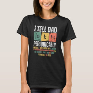 Camiseta Piadas novos papais Periodicamente, mas somente qu