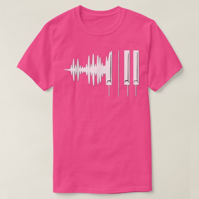 Camiseta Pianista (Frente do Design)
