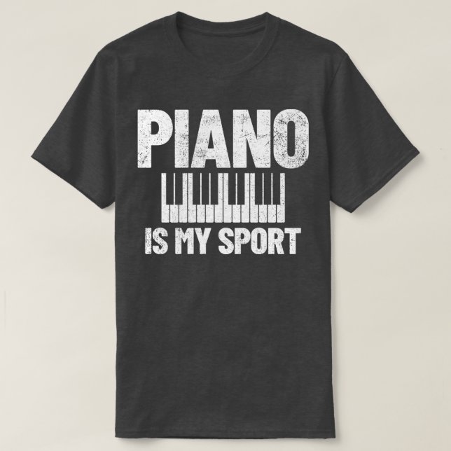 Camiseta Pianista 3 (Frente do Design)