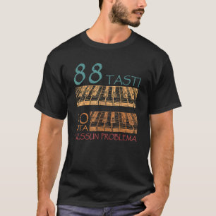 Camiseta Pianista 88 Key Love For Piano