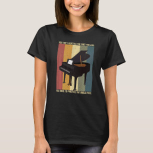 Camiseta Pianista de Música Clássica Instrumento Musical Pi