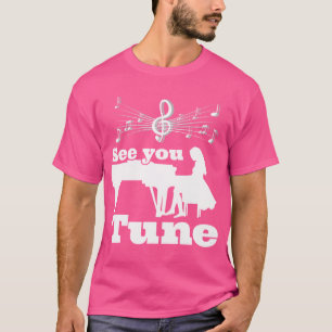 Camiseta Pianista de Ópera ao Piano no Teatro
