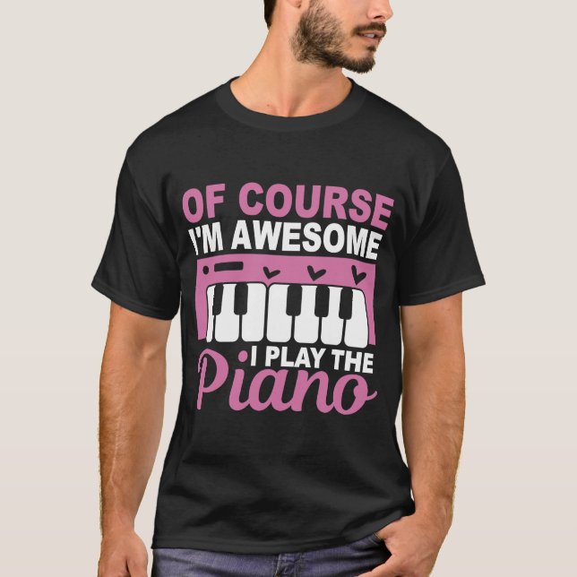 Camiseta Pianista pianista (Frente)