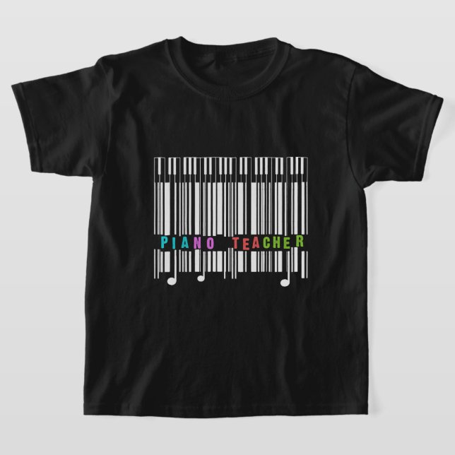 Camiseta Pianista Professor Piano Instrumento Musical Piani (Postura )