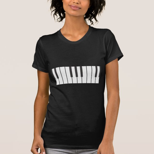 Camiseta piano (Frente)
