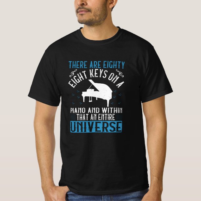 Camiseta Piano - (Frente)