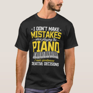 Camiseta Piano 2 Musical Pianista de Teclado