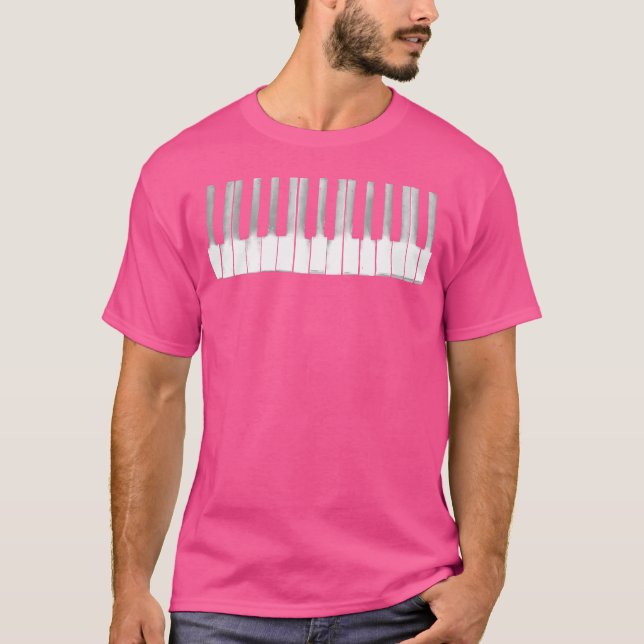 Camiseta Piano Antigo Presente (Frente)