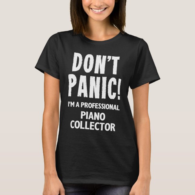 Camiseta Piano Collector (Frente)