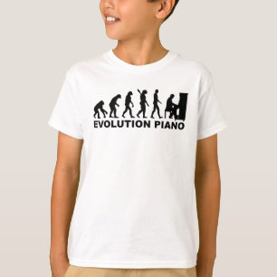 Camiseta Piano da evolução