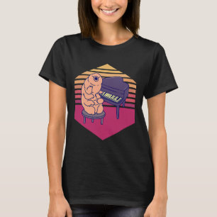 Camiseta Piano de Brincadeira Tardigrado