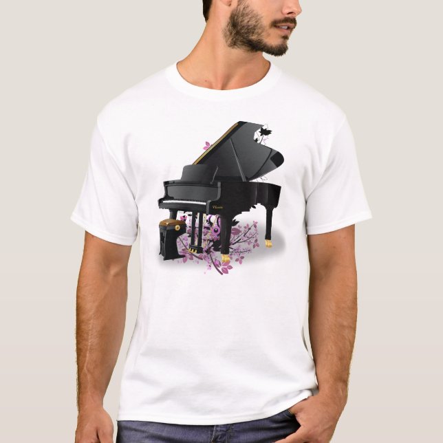 Camiseta Piano de Cauda (Frente)