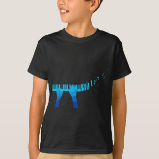 Camiseta Piano de Música Clássica Pianista de Teclados Pian