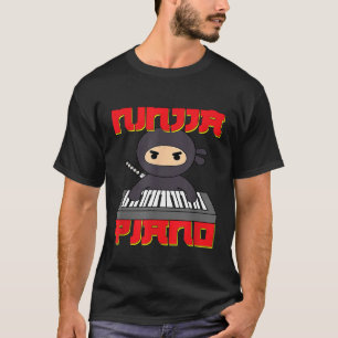 Camiseta Piano De Teclado Para Iniciantes Ninja Blender Pia