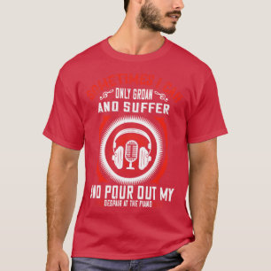 Camiseta Piano Desperta Meu Desespero No Piano