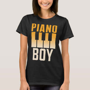 Camiseta Piano Dinossaur Vintage
