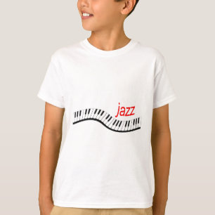 Camiseta Piano do jazz