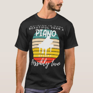 Camiseta Piano Duet Charm: Beleza Dupla no Humor Musical T