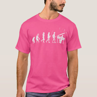 Camiseta Piano Evolução Pianista Músico Jazz Piano