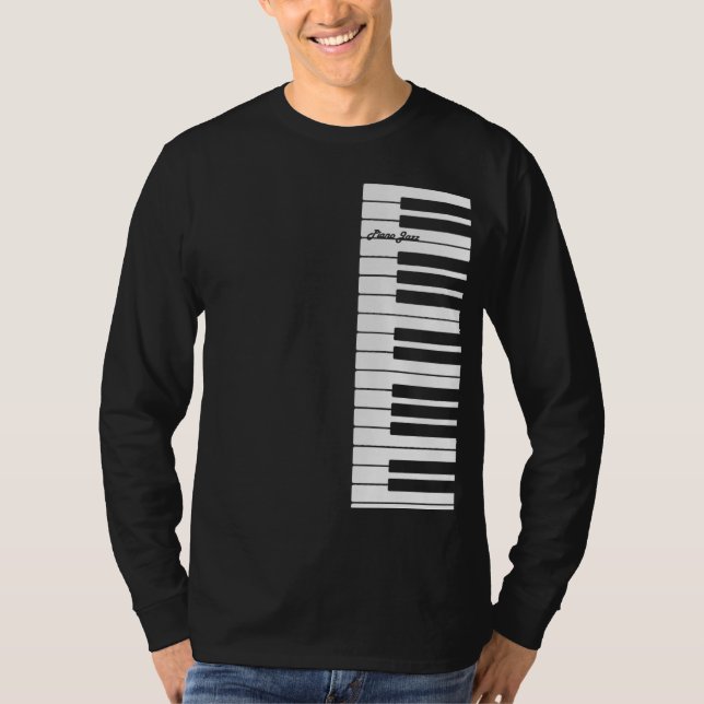 Camiseta Piano Jazz (Frente)