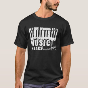 Camiseta Piano Keyboard Pianiser Música Professora Gift Pre
