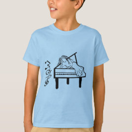 Camiseta Piano Lady