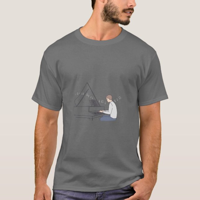 Camiseta Piano Man (Frente)
