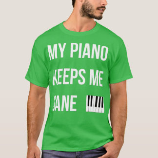 Camiseta Piano Meu Piano Me Deixa Engraçado