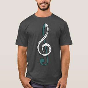 Camiseta Piano Música Professora Musical Piano Player Lover