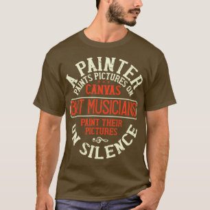 Camiseta Piano Musicians Paint Pictures