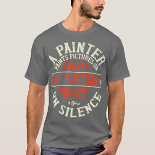 Camiseta Piano Musicians Paint Pictures