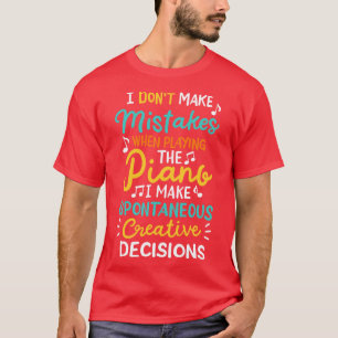 Camiseta Piano Pianista