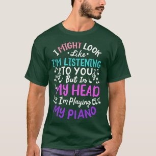 Camiseta Piano Pianista 5