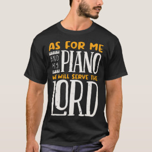 Camiseta Piano Piano Player Musical Piano Instrumento Music