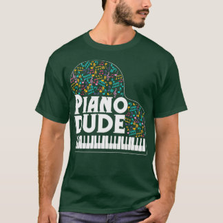 Camiseta Piano Player Men al Music Lover