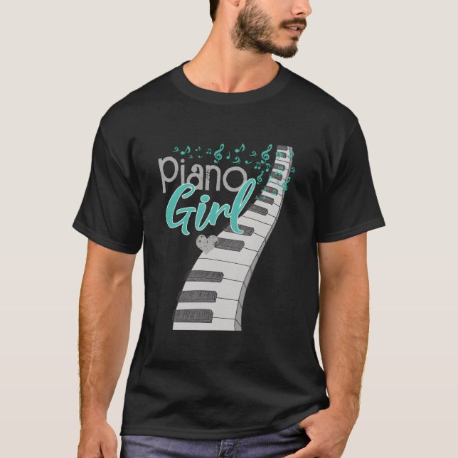 Camiseta Piano Player Pianist Piano Music (Frente)