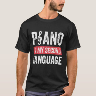 Camiseta Piano Player Pianista Musical 1