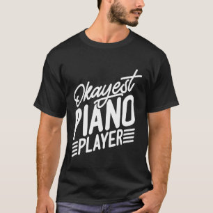 Camiseta Piano Player Pianista Músico