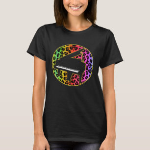 Camiseta Piano Rapariga Pianista Professora Mulher Piano Jo