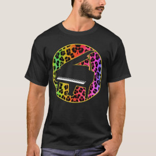 Camiseta Piano Rapariga Pianista Professora Mulher Piano Jo
