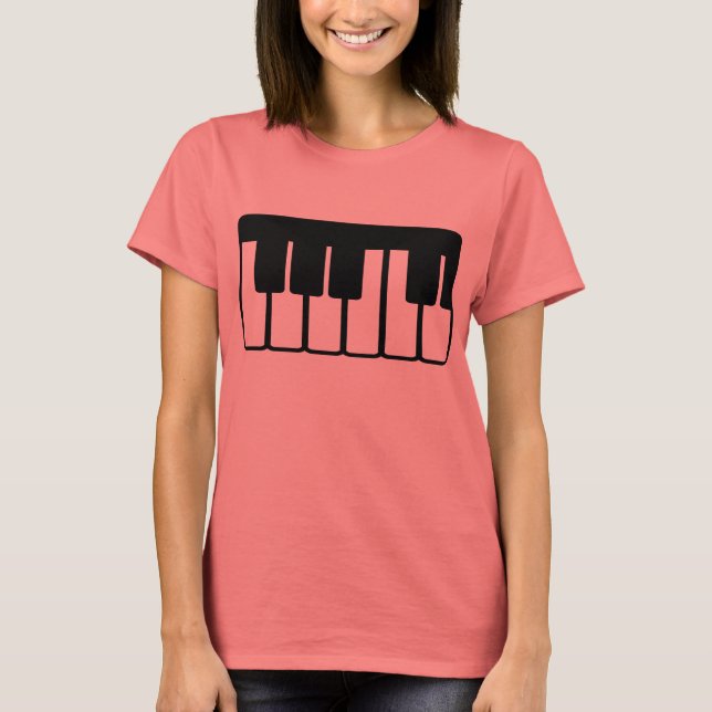Camiseta Piano Teacher T-shirt (Frente)