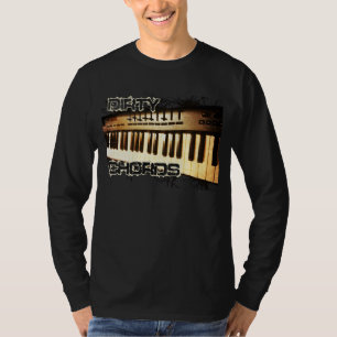 Camiseta Piano & teclados sujos das cordas