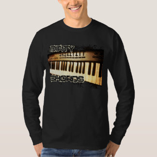 Camiseta Piano & teclados sujos das cordas