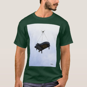 Camiseta Piano Voador Longo