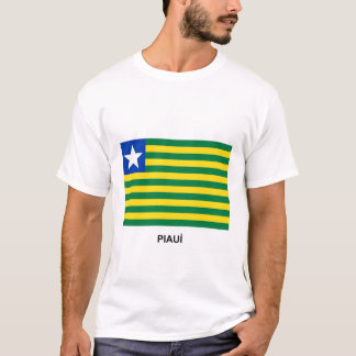 Camiseta Piauí, bandeira de Brasil