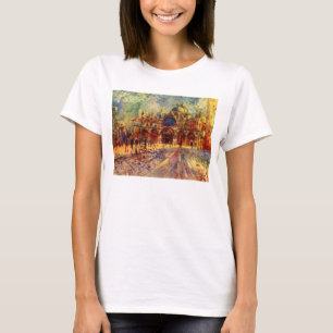 Camiseta Piazza San Marco, Veneza por Pierre Renoir