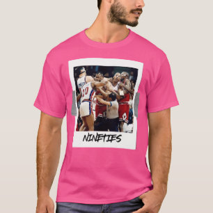 Camiseta Pic Da Antiga Escola Dos Hoops Dos Anos 90