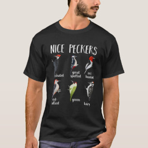 Camiseta Pica-pau Belo Peckers Engraçado observando passari